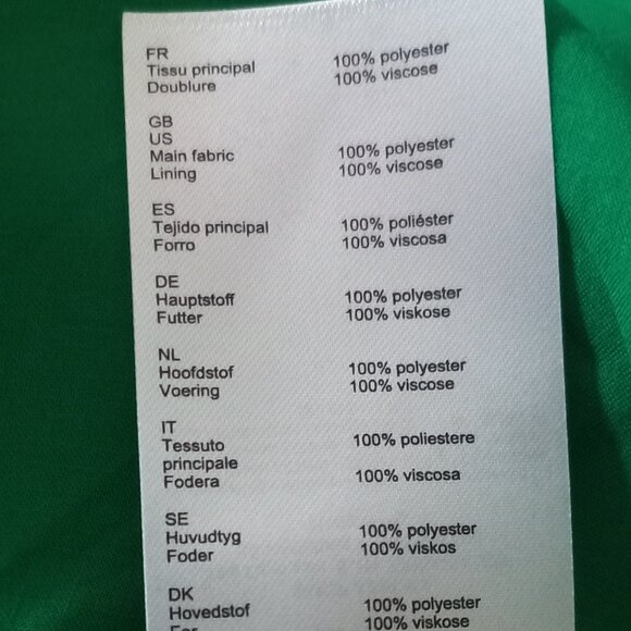 MAJE green slip dress - Picture 9 of 9